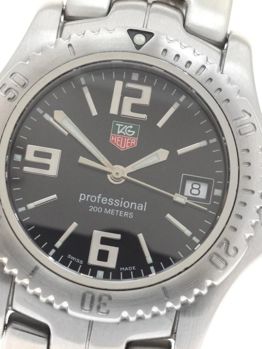 TAG HEUER Link WT1210 Date black Dial Quartz Men's Watch_957609